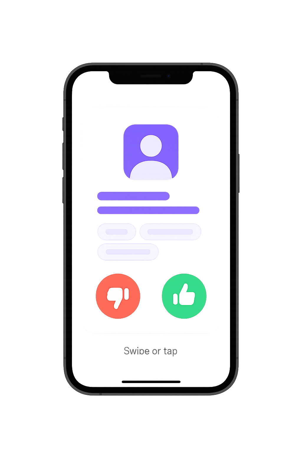 Mockup do app MatchWork